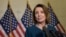 Nancy Pelosi, ketua minoritas DPR AS dari Partai Demokrat, berhasil mempertahankan posisinya (foto: dok).