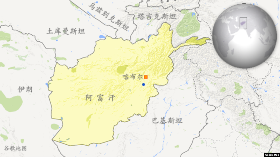 阿富汗地图