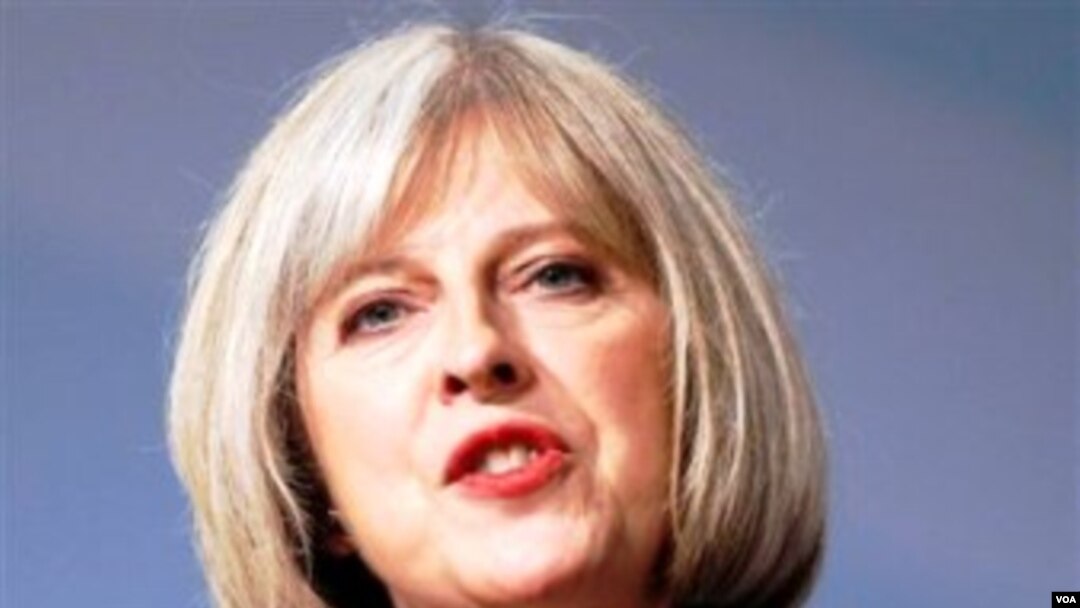 Mendagri Inggris Theresa May mengumumkan keputusan menyatakan faksi Taliban di Pakistan sebagai organisasi teroris (18/1).