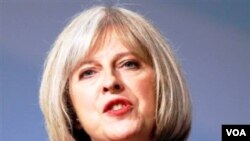 Mendagri Inggris Theresa May mengumumkan keputusan menyatakan faksi Taliban di Pakistan sebagai organisasi teroris (18/1).