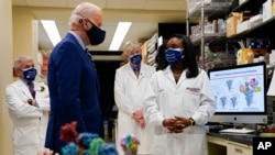 رئیس جمهوری آمریکا از مرکز پژوهش واکسن در انستیتوی ملی بهداشت آمریکا دیدن کرد
