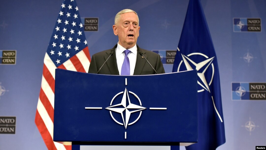 AQSh Mudofaa vaziri Jim Mattis