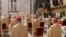Giáo hoàng Phanxicô làm lễ tại Nhà thờ St. Peter, Vatican (ảnh tư liệu).