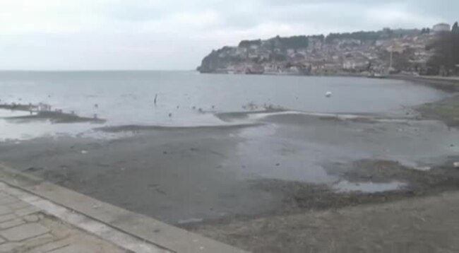 Намалувањето на Охридското Езеро може да се одрази врз плашицата