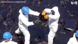 Oil Spill Blamed on Tonga Eruption Blackens Peru Beaches