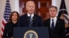 U.S. President Joe Biden delivers remarks on a Gaza ceasefire deal at the White House in Washington