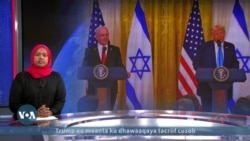 Trump oo ku adkeystay qorshihiisa Gaza