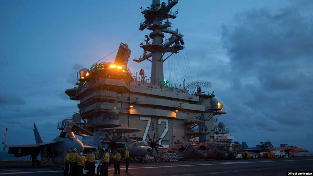 AS telah mengirimkan kapal induk USS Abraham Lincoln ke Timur Tengah untuk mengantisipasi ancaman Iran. 