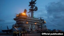 AS telah mengirimkan kapal induk USS Abraham Lincoln ke Timur Tengah untuk mengantisipasi ancaman Iran. 