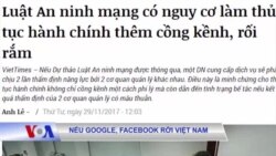 Nếu Google, Facebook rời Việt Nam