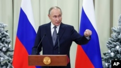 Presiden Rusia Vladimir Putin 