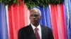 El exministro de Deportes de Haití Fritz Belizaire tras ser elegido primer ministro por el Consejo de Transición, en Puerto Príncipe, el 30 de abril de 2024. 