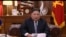 In this undated image from video distributed on Jan. 1, 2019, by North Korean broadcaster KRT, North Korean leader Kim Jong Un delivers a speech in North Korea.
