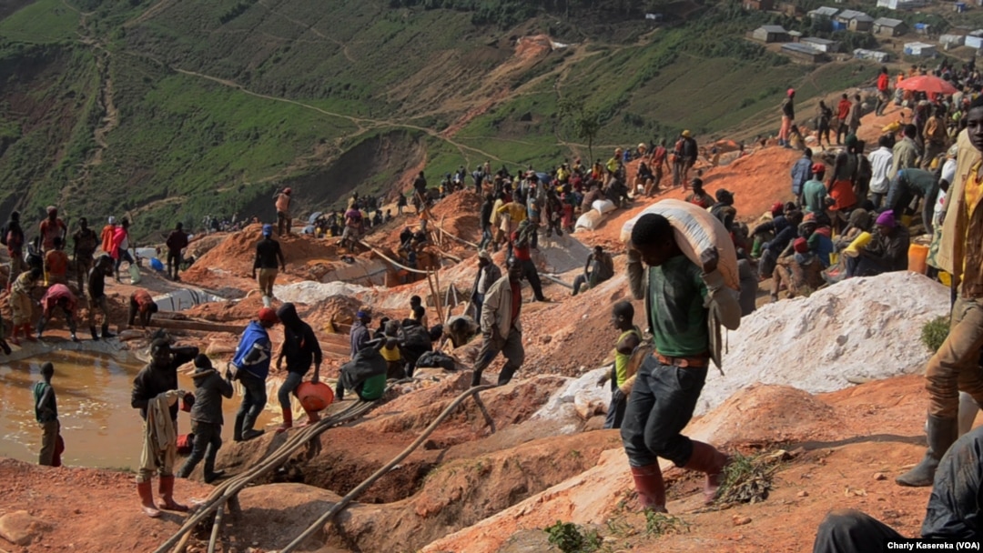 Ahacukurirwa ubutare muri Rubaya