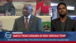 Hadalkii Trump ee caddaanka Koonfur Afrika 