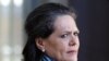 အိန္ဒိယကွန်ဂရက်ပါတီဥက္ကဌရာထူး Sonia Gandhi ခေတ္တပြန်ယူ