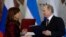 Владимир Путин и Кристина Фернандес де Киршнер. Москва, 23 апреля 2015.