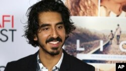 Dev Patel arrives for the premiere of "Lion" during the American Film Institute Fest in Los Angeles, Nov. 11, 2016.