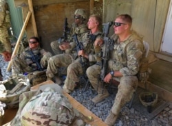 지난 2018년 8월 아프가니스탄의 미군들.