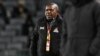 FILE - Zambia's coach Bruce Mwape looks on during the Australia and New Zealand 2023 Women's World Cup Group C football match between Spain and Zambia at Eden Park in Auckland, July 26, 2023. 