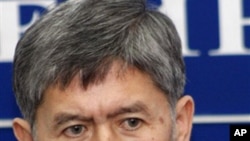 Almazbek Atambayev, leader of the Social Democratic Party of Kyrgyzstan, and the proposed new prime minister (FILE).