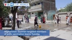 VOA60 World - Afghanistan: Gunmen kill at least four staffers of polio vaccination teams