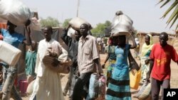 Wasu 'yan gudun hijra da rikicin Boko Haram ya raba da muhallansu