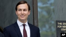 Utusan Gedung Putih yang juga menantu Presiden Trump, Jared Kushner, akan berkunjung ke Timur Tengah minggu ini (foto: dok). 