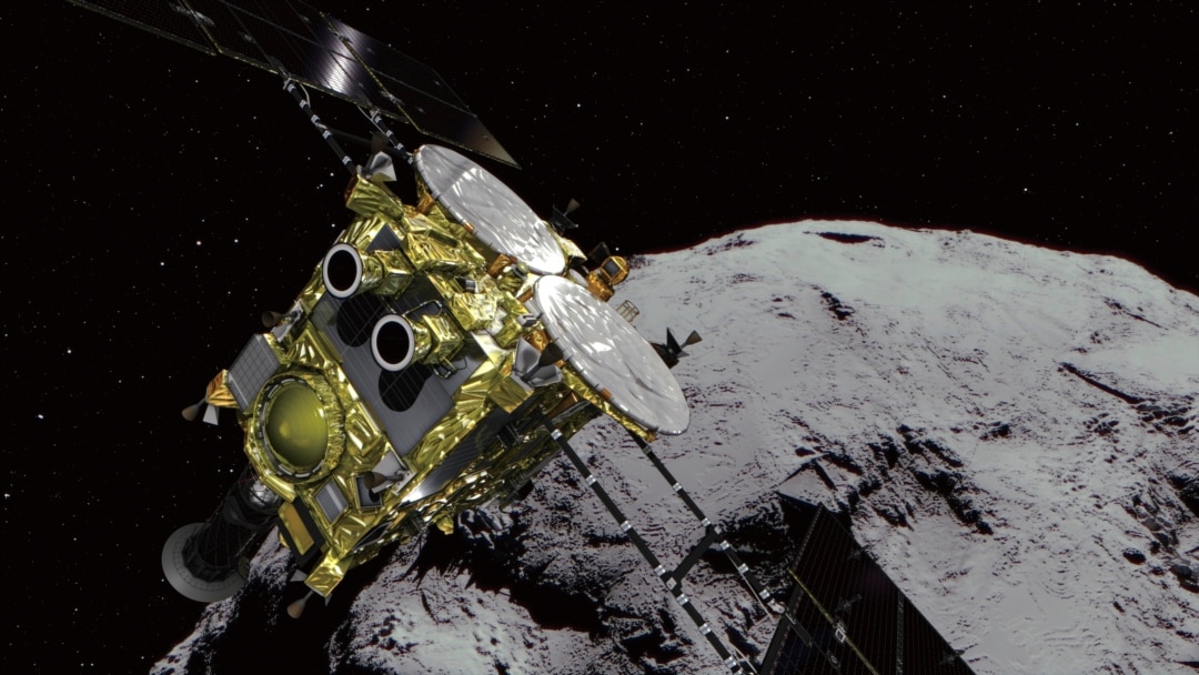 Japan Space Explorer Arrives at Asteroid to Collect Samples