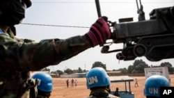 Intermittent fighting in the mineral-rich Central African Republic cause an increasingly dire humanitarian crisis. Jan. 23, 2021. (AP Photo/ Adrienne Surprenant)