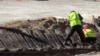 Parts of the vessel were discovered in December as excavation began for a new hotel in Alexandria, Virginia.