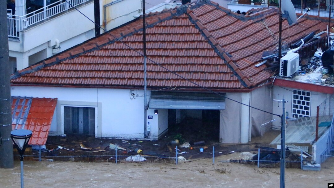 Poplave u Volosu (Foto: George Kidonas/InTime News via AP)