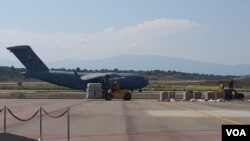 Dos aviones de carga militares C-17 de EE.UU. salieron de la base a aérea de Homestead la mañana del sábado 16 de febrero rumbo a Cúcuta. 