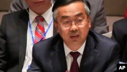 ကုလသမဂ္ဂဆိုင်ရာ တရုတ် အမြဲတမ်းကိုယ်စားလှယ်အဖွဲ့ ခေါင်းဆောင် Wang Min 