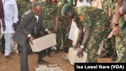  Gwamnan Kaduna El-Rufai da Hafsan hafsoshin sojojin Najeriya Janar Buratai