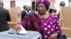 Incumbent Malawian President Joyce Banda votes in her home district of Malemia May 20, 2014