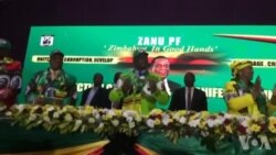 UMnangagwa loChiwenga Bagida Emhlanganweni Omkhulu weZanu PF
