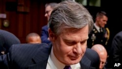 El director del FBI Christopher Wray