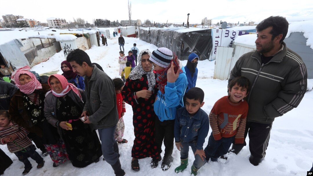 Pengungsi Suriah di kamp Zahleh, Lembah Bekaa, Lebanon (foto: dok).