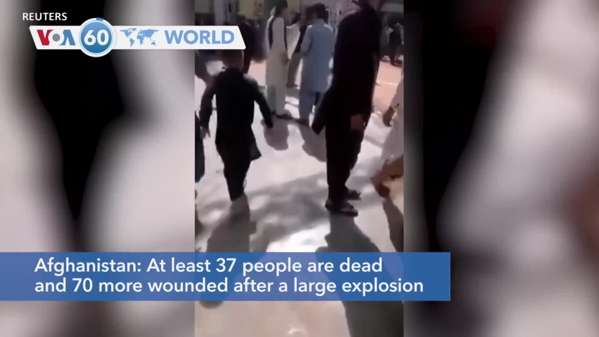 Voa60 World Shiite Mosque Blast Kills Dozens In Afghanistans Kandahar