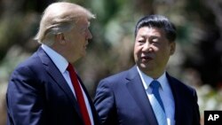 La conversación entre Xi y Trump se produjo después de que un influyente periódico chino advirtió que la península coreana se encuentra lo más cerca que ha estado de un "choque militar"