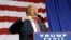 Ứng cử viên tổng thống đảng Cộng hòa Donald Trump phát biểu trong một cuộc mít tinh ở Ohio, 20/10/2016.