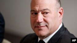 Gary Cohn wanda ya yi murabus saboda karin haraji kan tama da karafan dake shigowa daga waje da Shugaba Trump ya hakikance sai ya aiwatar