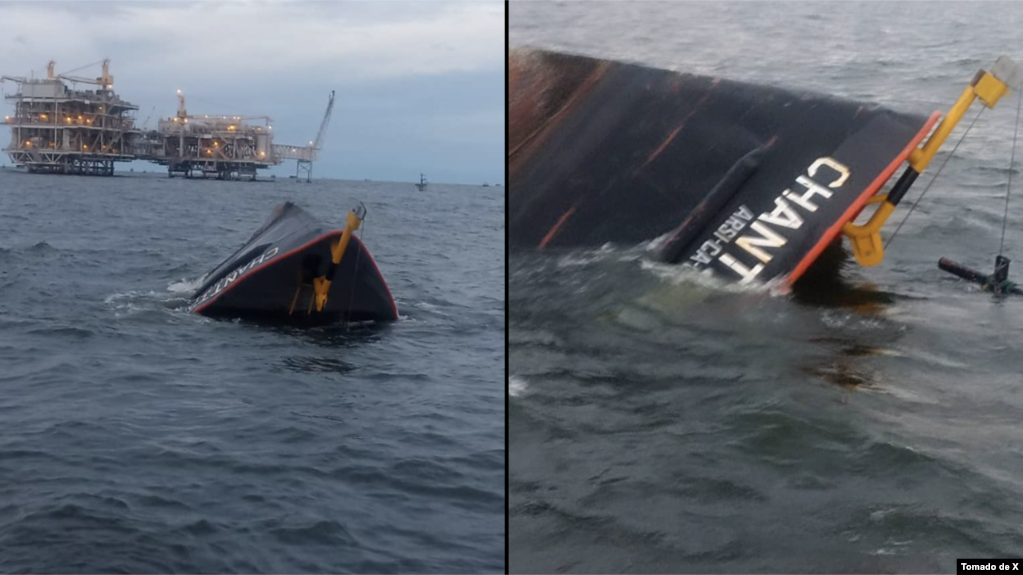 Al menos cuatro personas murieron al hundirse una barcaza petrolera de una contratista en el Lago de Maracaibo, en el oeste de Venezuela. 