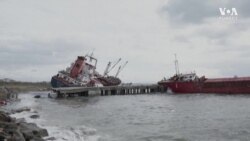 İstanbul’da Fırtınada Gemiler Karaya Oturdu