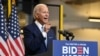 El candidato demócrata a la presidencia, Joe Biden, celebra un evento de campaña en Pittsburgh, Pennsylvania, el 31 de agosto del 2020. 