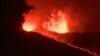 Mount Etna Shoots Lava High Into Italian Sky