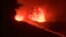 This videograb released by AFPTV shows Mount Etna, Europe's biggest active volcano, erupting, on May 31, 2019, near Catania, due to the opening of two eruptive fractures, according to the volcanologists of the Ingv Etna Observatory. 