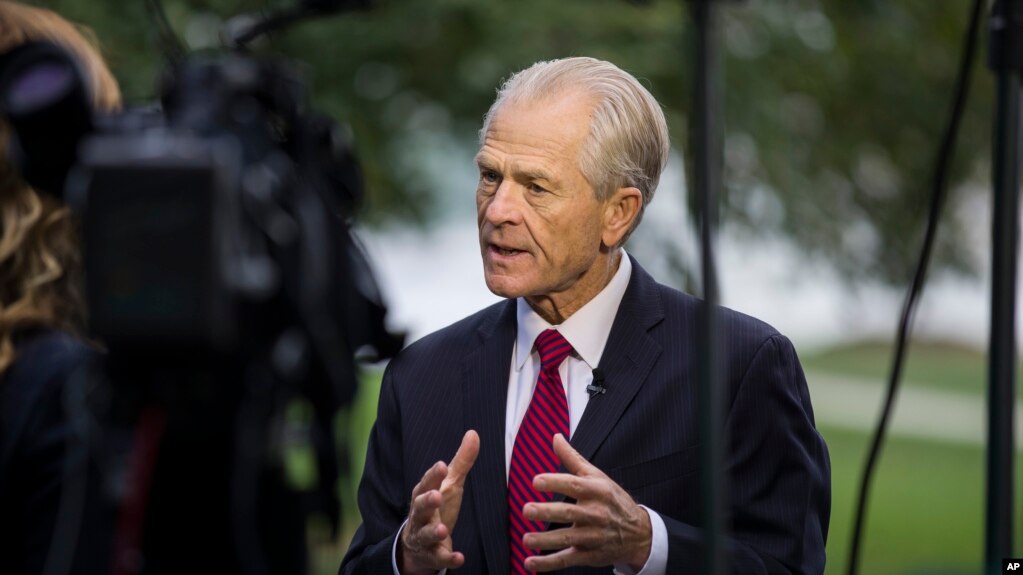 Cố vấn thương mại Tòa Bạch Peter Navarro. 