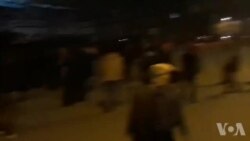 معترضان: فردی که در این صحنه تیر خورده، در دورود استان لرستان کشته شده است